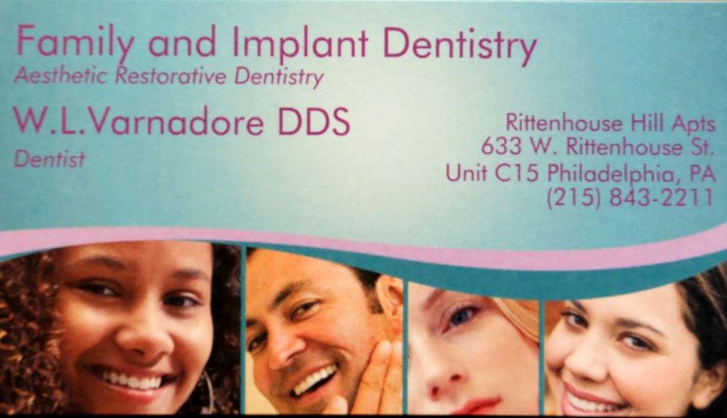 Varnadore Wayne DDS | 633 W Rittenhouse St, Philadelphia, PA 19144 | Phone: (215) 843-2211