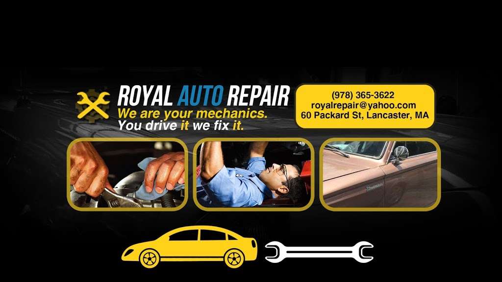 Royal Auto Repair | 60 Packard St, Lancaster, MA 01523, USA | Phone: (978) 365-3622