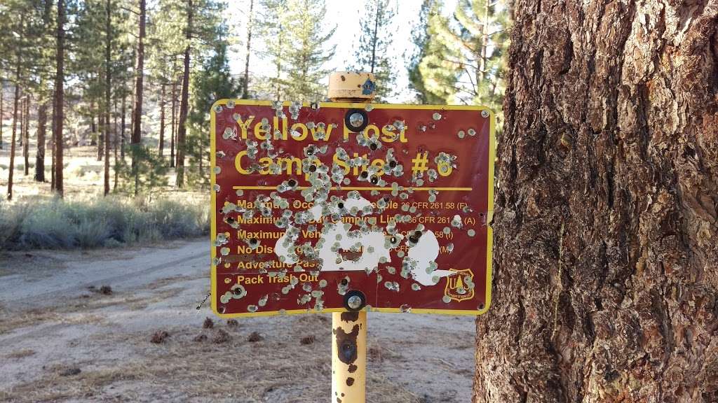 Yellow Post Camp Site #6 | 3N97D, California