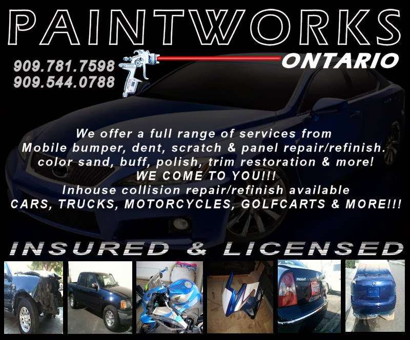PaintWorks Ontario - Auto body | 201 S Wineville Ave, Ontario, CA 91761, USA | Phone: (909) 781-7598