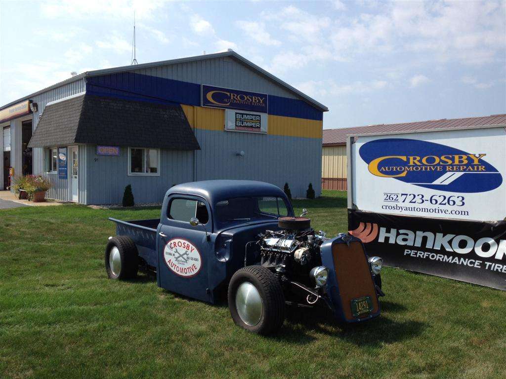 Crosby Automotive Repair | 9589, 91 Deere Rd, Elkhorn, WI 53121, USA | Phone: (262) 723-6263