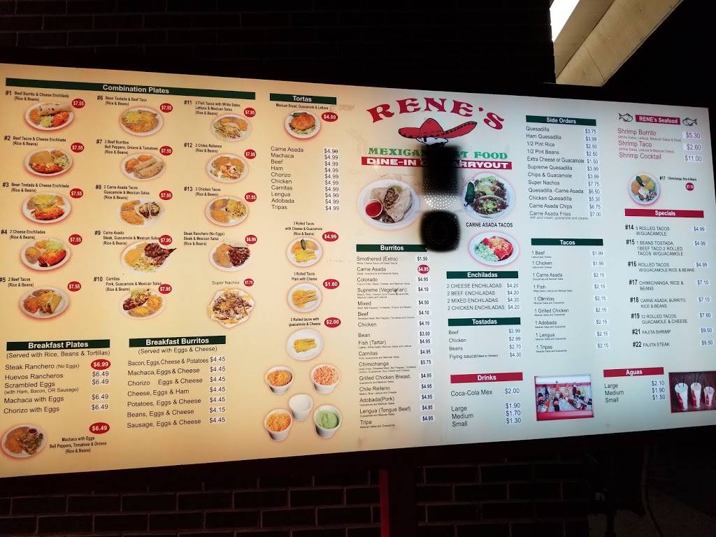 Renes Restaurant | 677 N Eisenhower, Wichita, KS 67212 | Phone: (316) 945-0991