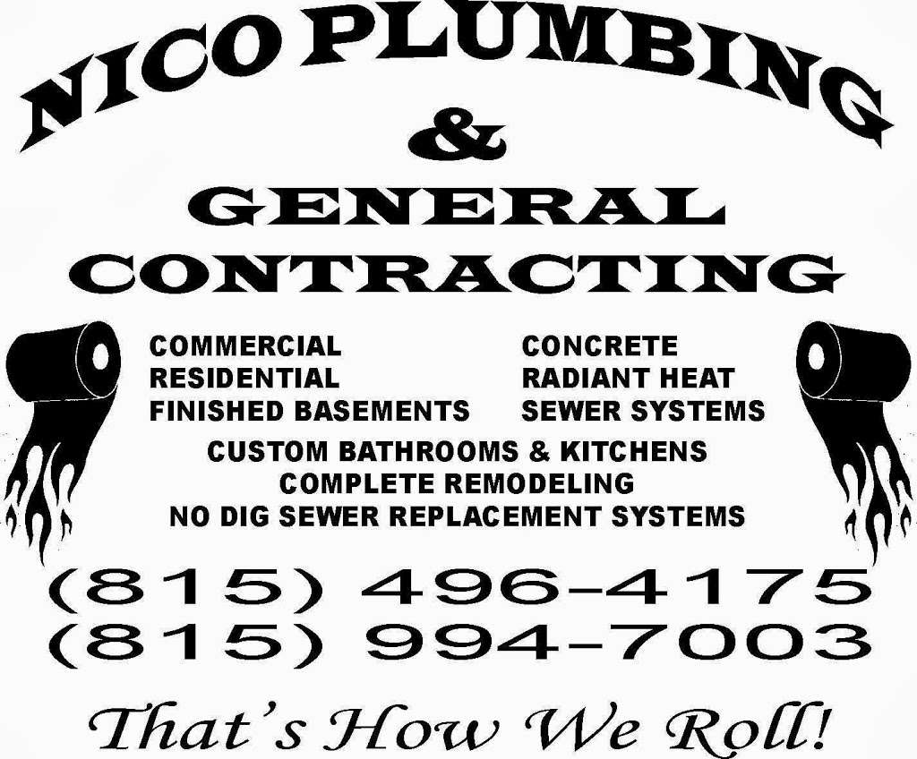 Nico Plumbing & gen cont | 805 W Church St, Sheridan, IL 60551, USA | Phone: (815) 994-7003