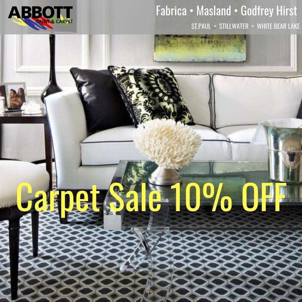 Abbott Paint & Carpet White Bear Lake | 2223 4th St, White Bear Lake, MN 55110, USA | Phone: (651) 429-3316