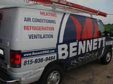 Bennett Heating & Air Conditioning | 5142 E 5000 N Rd, Bourbonnais, IL 60914, USA | Phone: (815) 936-9484