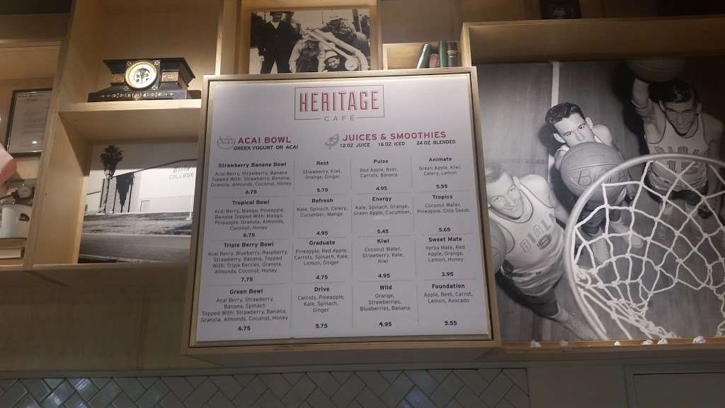 Heritage Café | University Dr, La Mirada, CA 90638, USA | Phone: (562) 944-0351