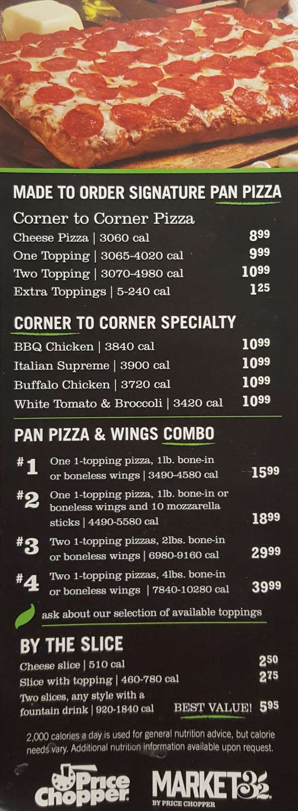 Bella Roma Pizza At Price Chopper | Westfall #202, 1025 Pennsylvania Ave, Matamoras, PA 18336, USA | Phone: (570) 491-5612