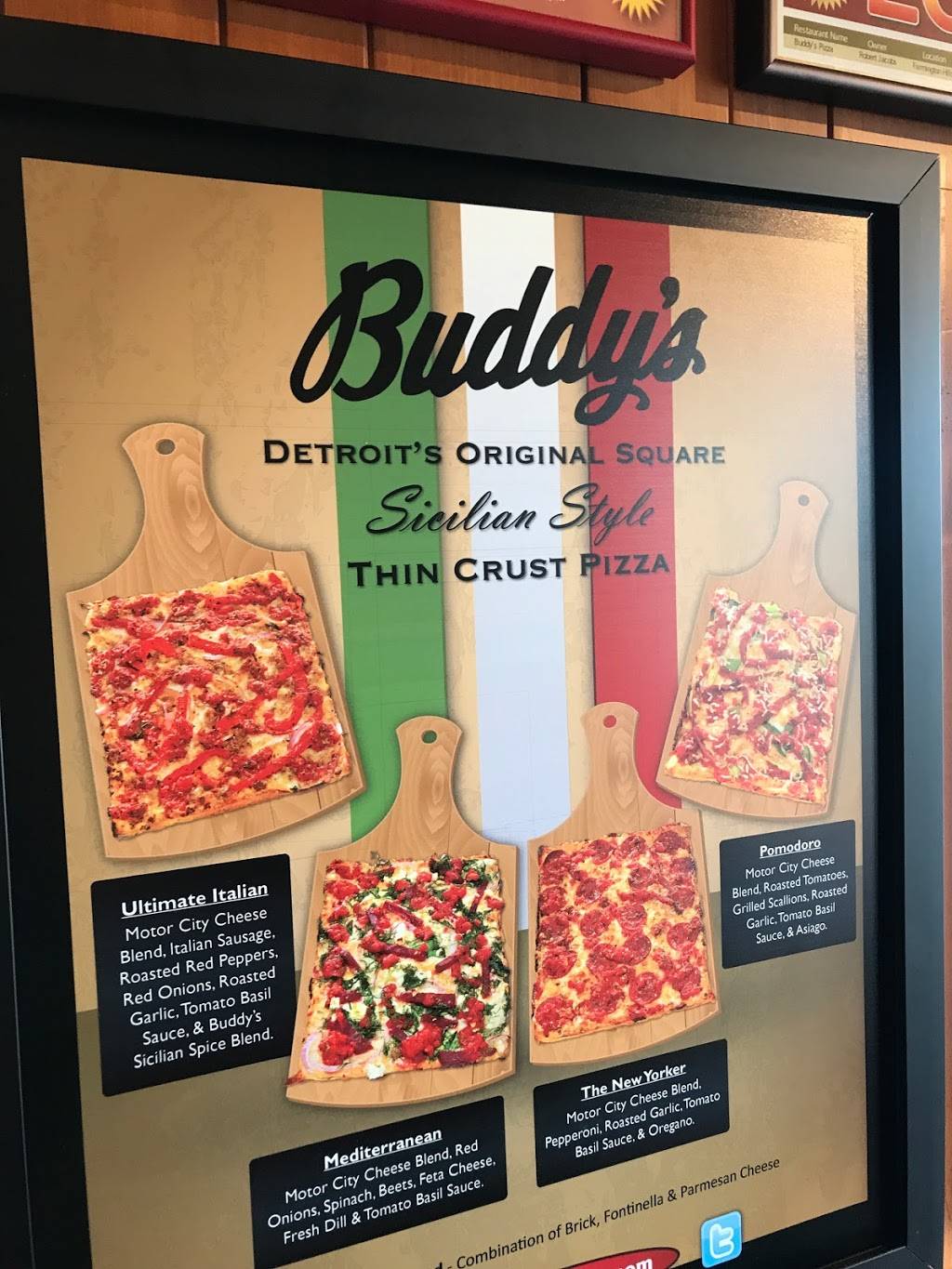 Buddys Pizza | 3637 W Maple Rd, Bloomfield Hills, MI 48301, USA | Phone: (248) 645-0300