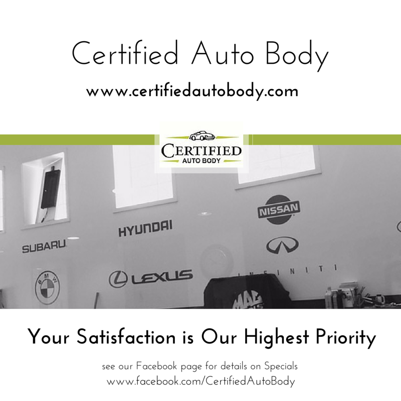 Certified Auto Body | 29770 US-41, Lake Bluff, IL 60044 | Phone: (847) 473-9656