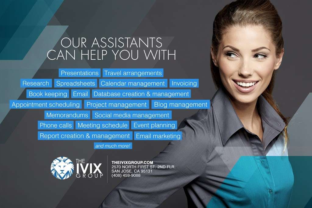 The Ivix Group | 7100 Stevenson Blvd #214, Fremont, CA 94538 | Phone: (408) 459-9088