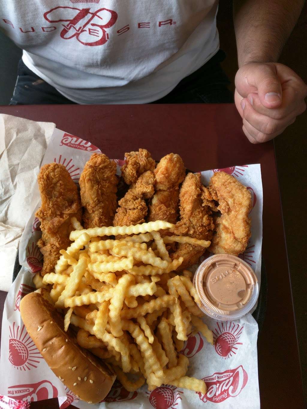 Raising Canes Chicken Fingers | 410 S Mason Rd, Katy, TX 77450, USA | Phone: (281) 574-7266