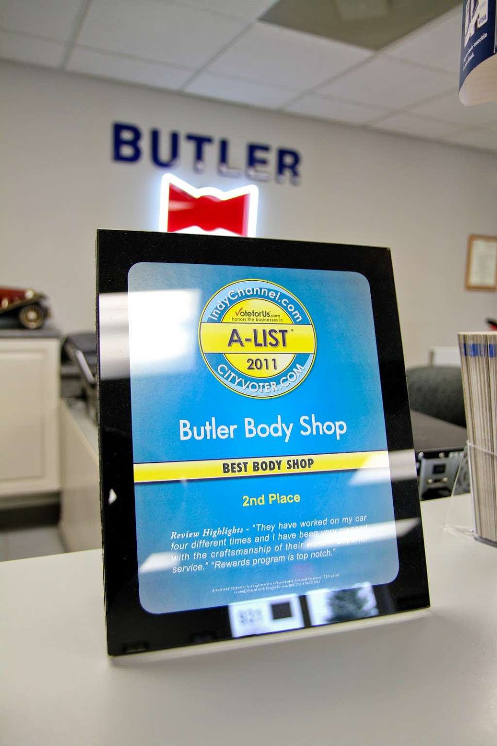 Butler Auto Collision Center | 931 N Rangeline Rd # X, Carmel, IN 46032, USA | Phone: (317) 848-2471