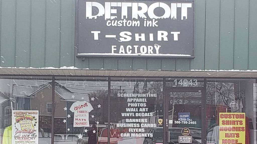 Detroit Custom Ink | 14943 E 9 Mile Rd #2147, Eastpointe, MI 48021, USA | Phone: (586) 799-2465