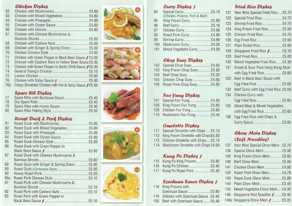 New Woo Chinese Takeaway | 28 Tolworth Rise S, Surbiton KT5 9NN, UK | Phone: 020 8337 6571