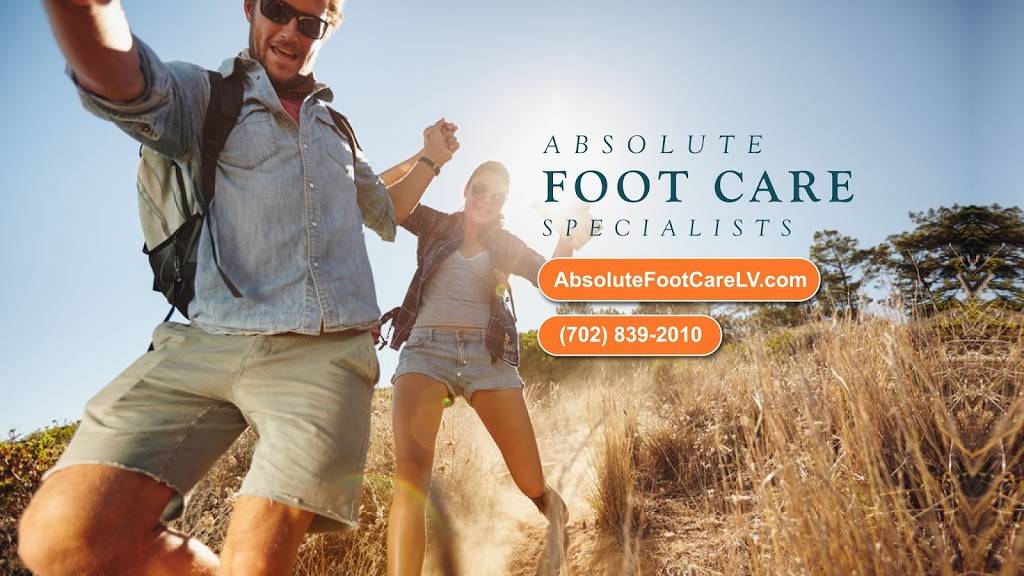 Absolute Foot Care Specialists | 7125 Grand Montecito Pkwy #110, Las Vegas, NV 89149, USA | Phone: (702) 839-2010