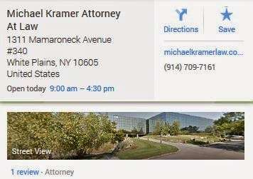 Michael Kramer Attorney At Law | 1311 Mamaroneck Ave #340, White Plains, NY 10605, USA | Phone: (914) 709-7161