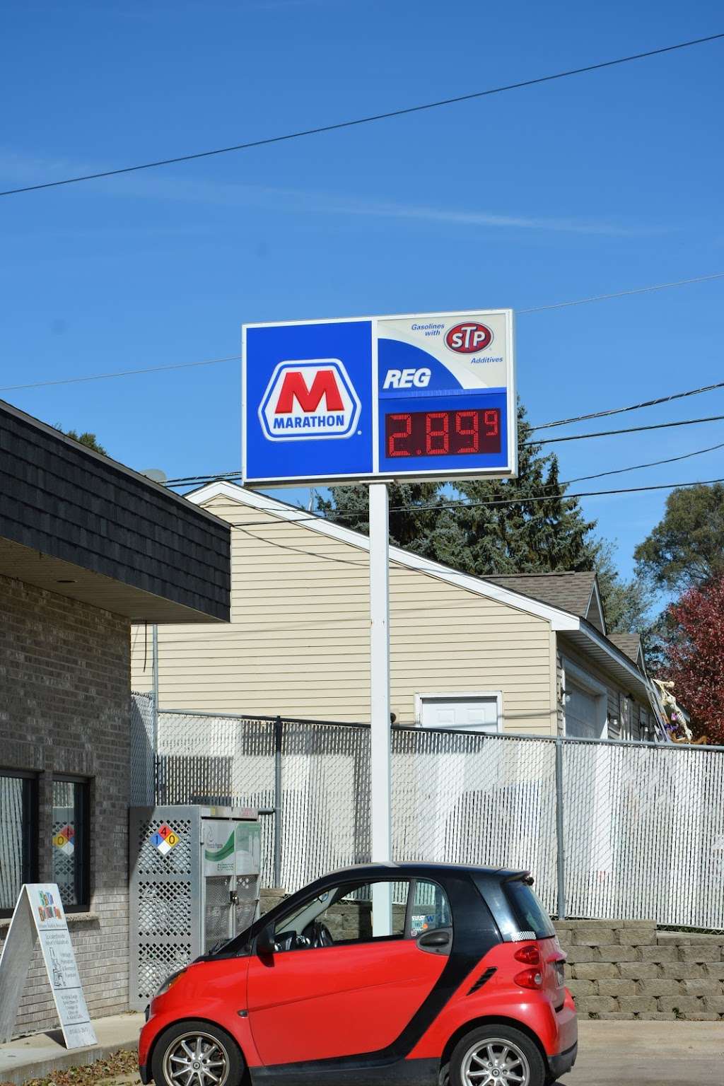 Marathon Gas | 3417 Thompson Rd, Wonder Lake, IL 60097, USA | Phone: (815) 653-2611