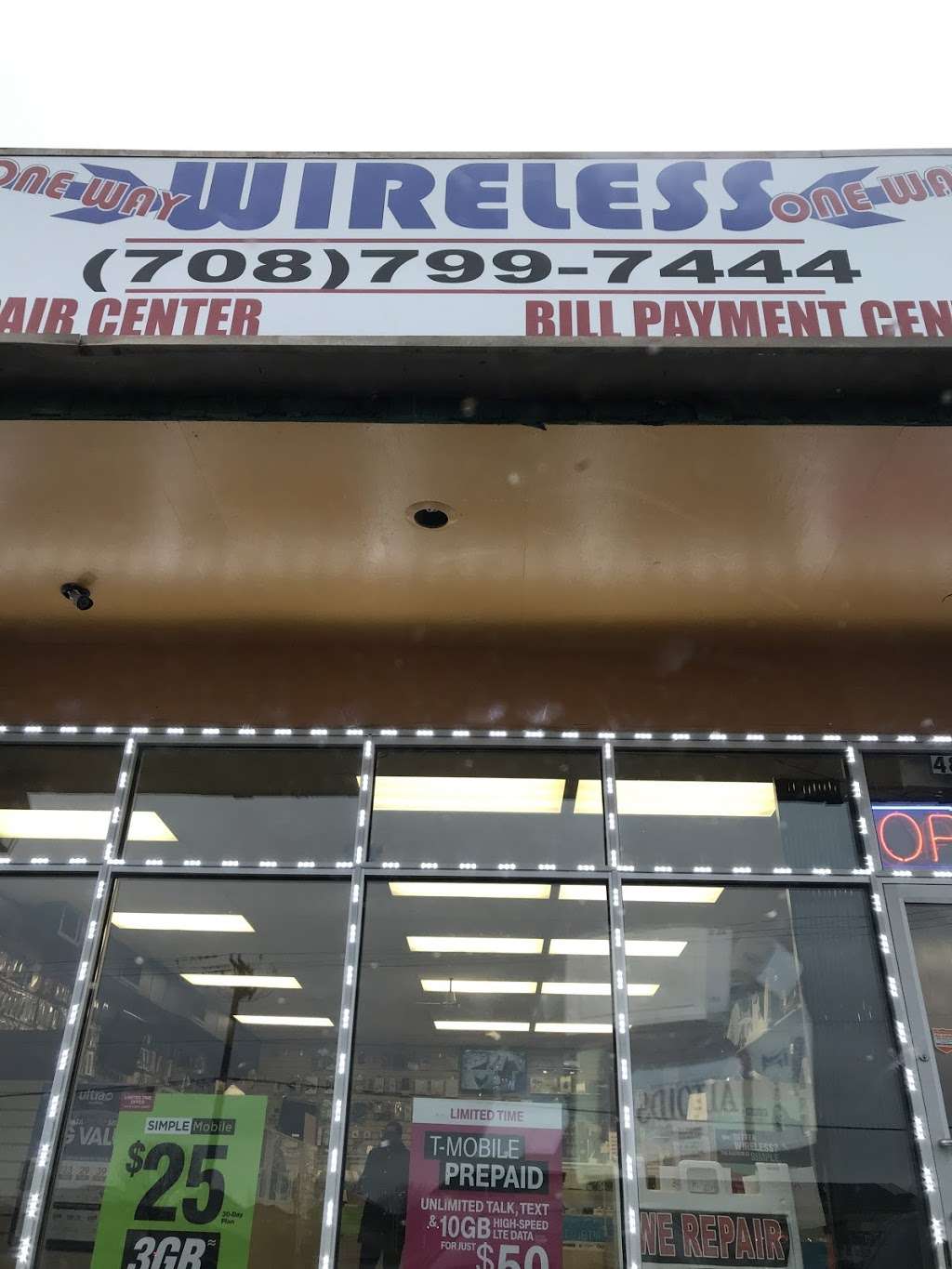 One Way Wireless | 4848 183rd St, Country Club Hills, IL 60478, USA | Phone: (708) 799-7444