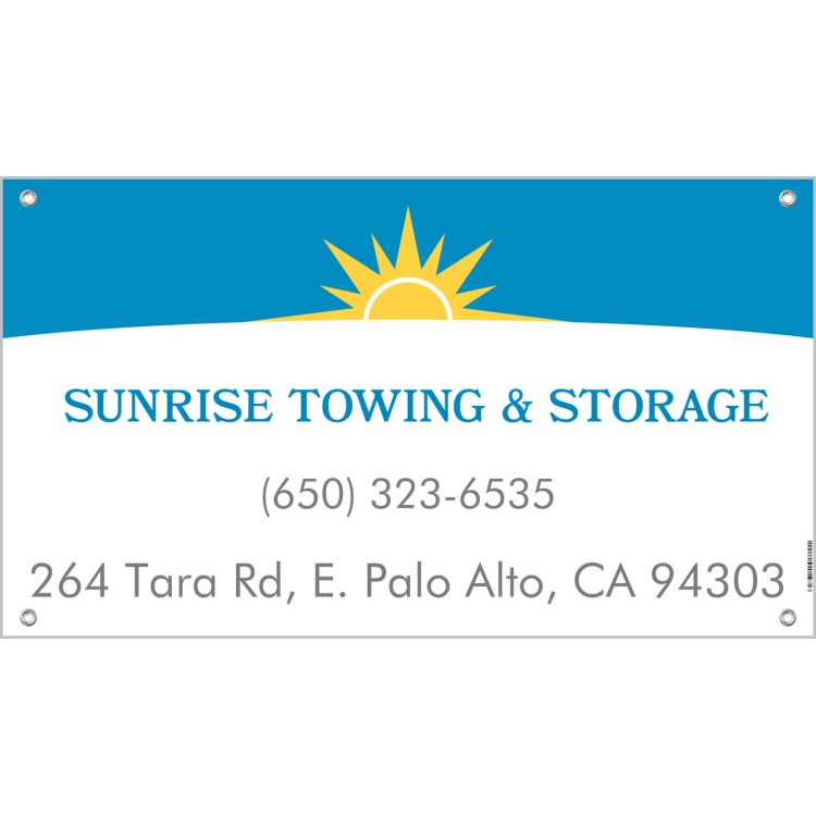 SUNRISE TOWING & STORAGE | 264 Tara Rd, Palo Alto, CA 94303, USA | Phone: (650) 323-6535