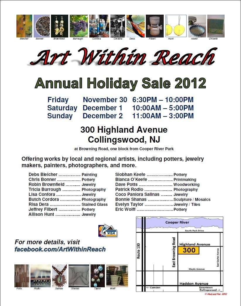 Art Within Reach | 300 Highland Ave, Collingswood, NJ 08108, USA | Phone: (609) 304-9261