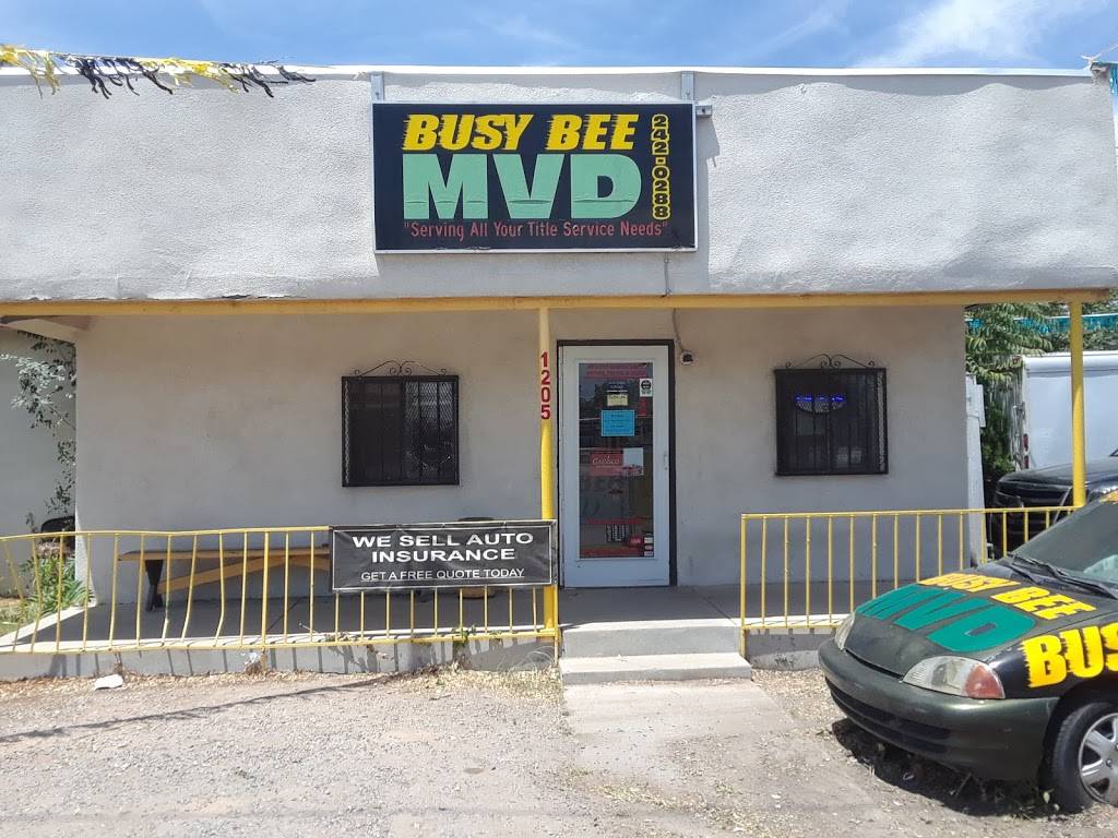 Busy Bee MVD | 1205 Old Coors Dr SW, Albuquerque, NM 87121, USA | Phone: (505) 242-0288