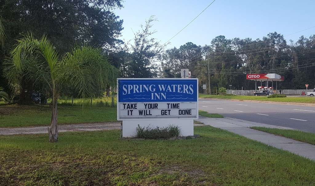 Spring Waters Inn | 4851 US-17, De Leon Springs, FL 32130, USA | Phone: (386) 985-5455