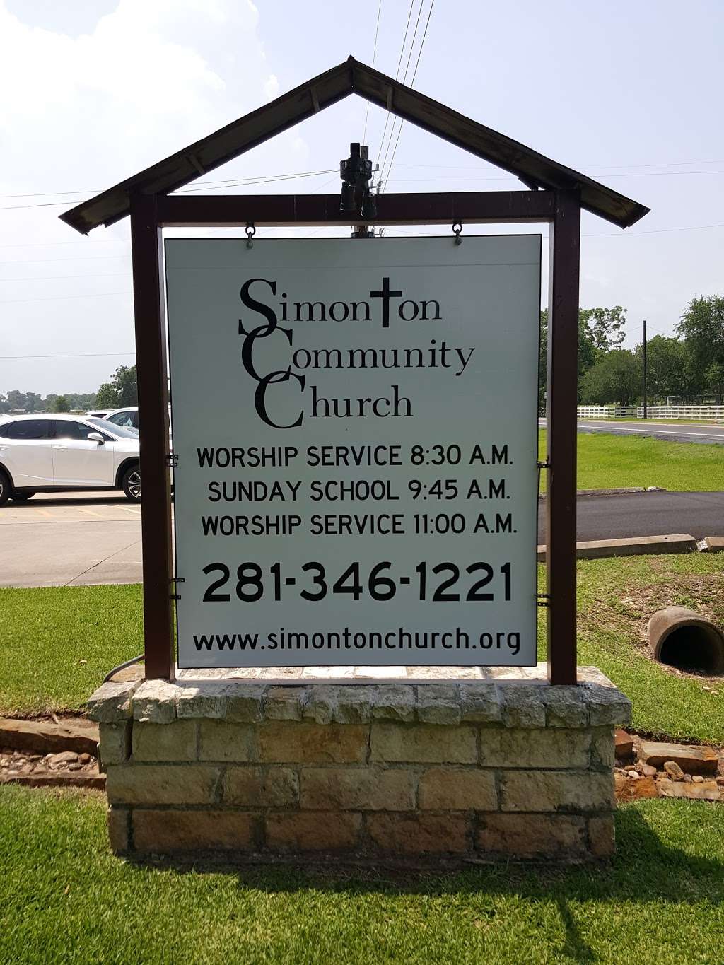 Simonton Community Church | 9703 FM 1489, Simonton Rd, Simonton, TX 77476 | Phone: (281) 346-1221