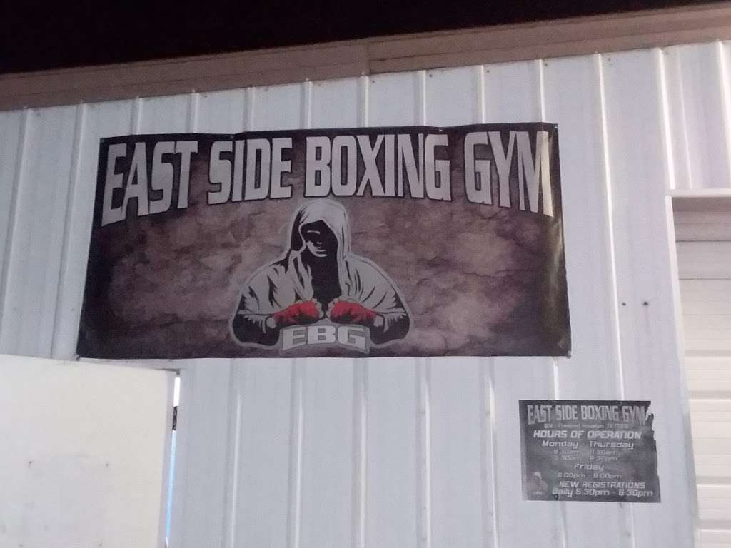 East Side Boxing Gym | 614 1/2 Freeport St, Houston, TX 77015, USA | Phone: (832) 914-6499