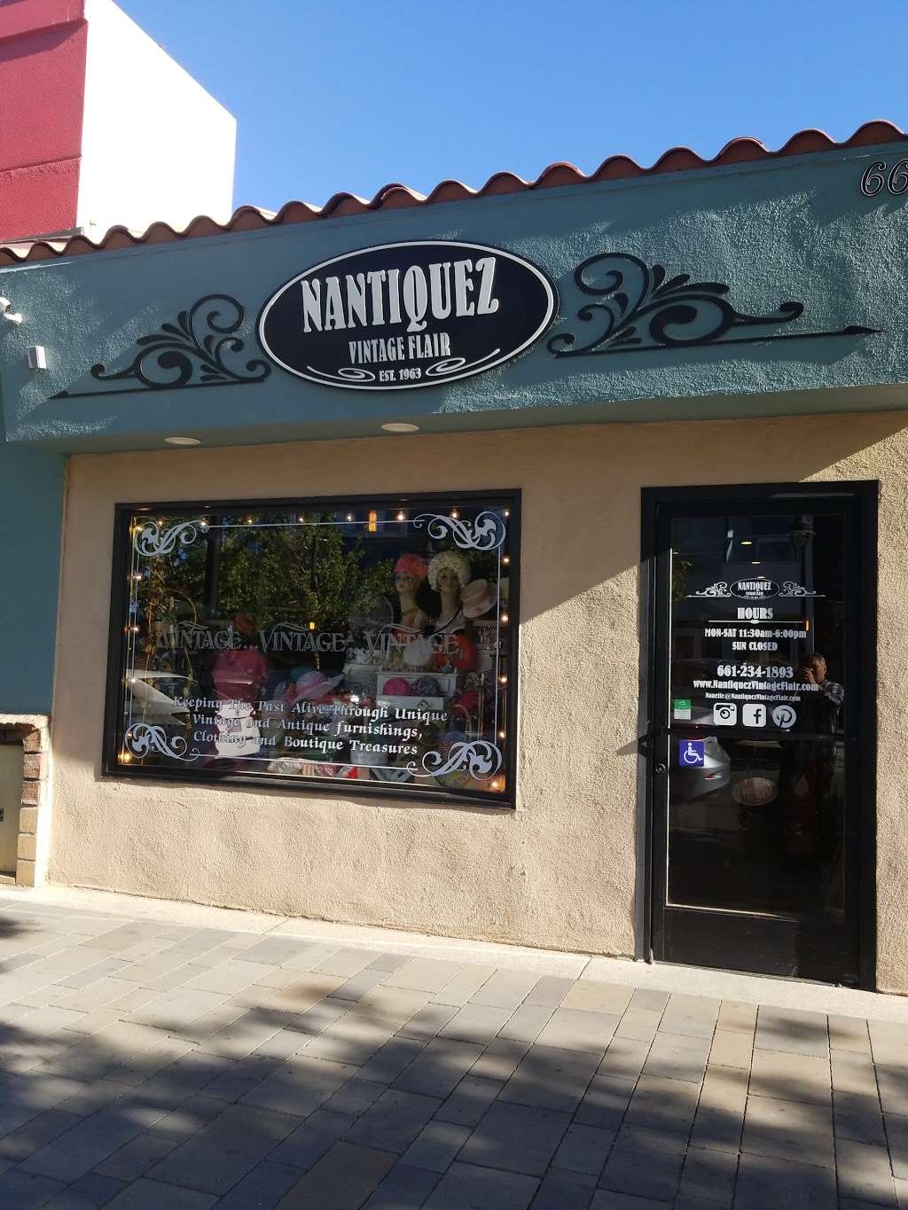 Nantiquez Vintage Flair | 664 W Lancaster Blvd, Lancaster, CA 93534, USA | Phone: (661) 234-1893