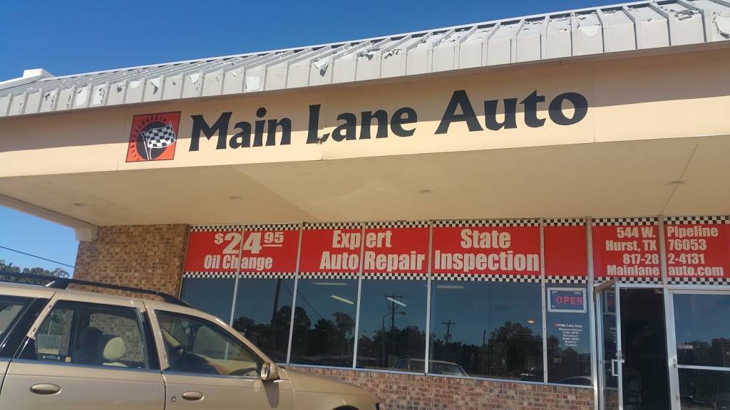 Main Lane Auto | 544 W Pipeline Rd #4924, Hurst, TX 76053, USA | Phone: (817) 282-4131