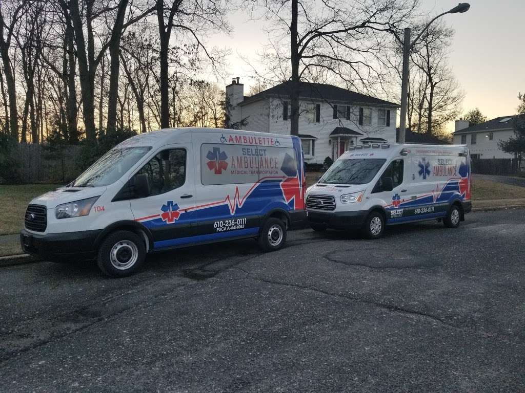 Select Ambulance Inc | 115 Little Rock Rd Unit A, Reading, PA 19605, USA | Phone: (610) 236-0111