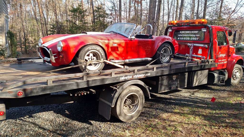 Georges Towing & Recovery, LLC | 4395 Virginia Ave, Prince Frederick, MD 20678 | Phone: (410) 535-2607