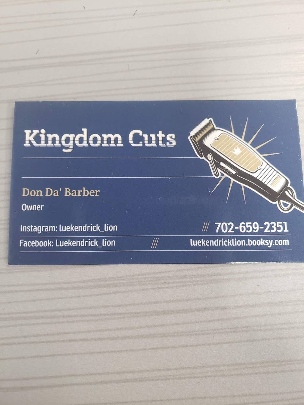 Kingdom Cuts Barber shop Las Vegas | First chair, 10420 S Decatur Blvd, Las Vegas, NV 89141, USA | Phone: (702) 659-2351