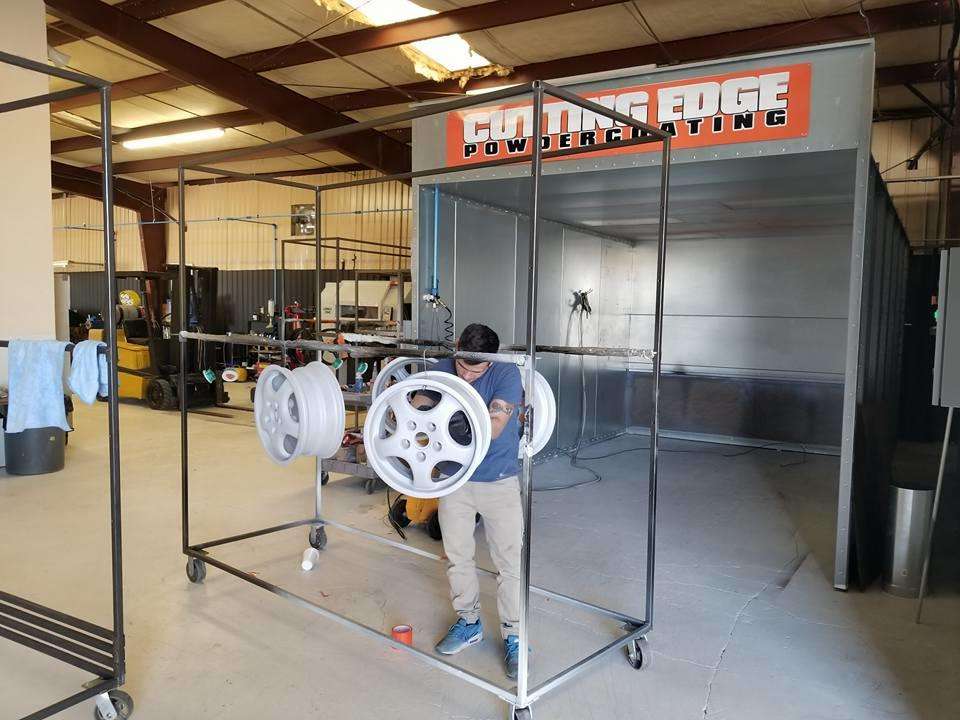 Cutting Edge Powder Coating | 6100 Brittmoore Rd Suite M, Houston, TX 77041, USA | Phone: (281) 501-3494