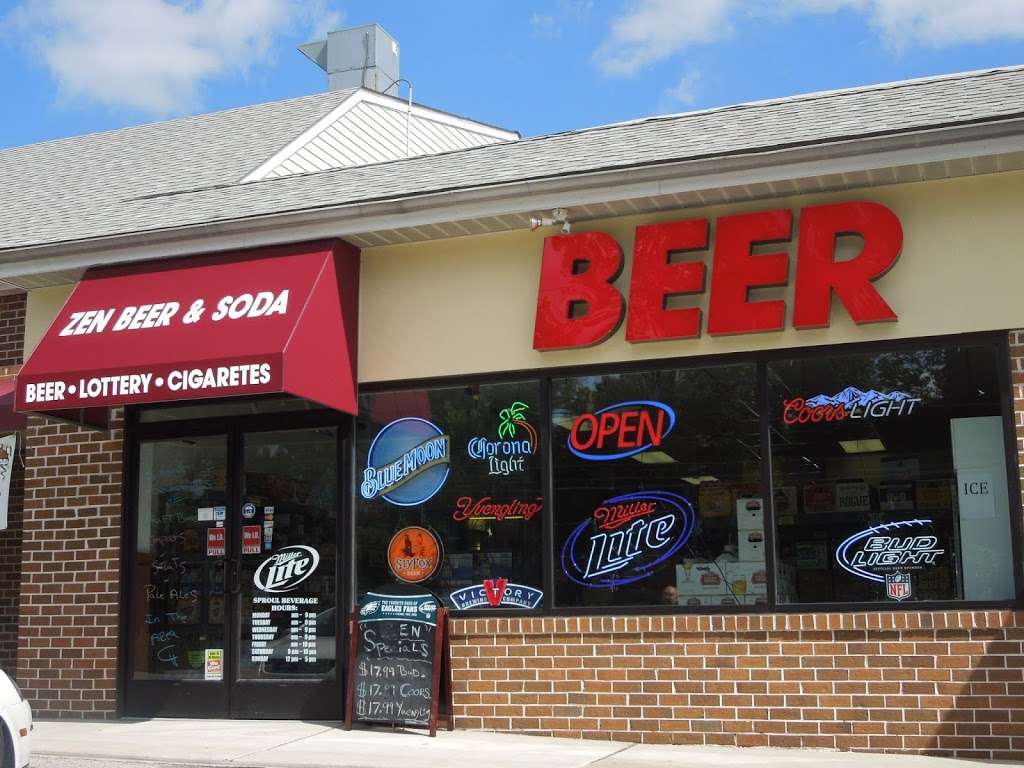 Zen Beer & Soda | 823 W Sproul Rd, Springfield, PA 19064, USA | Phone: (610) 671-4991