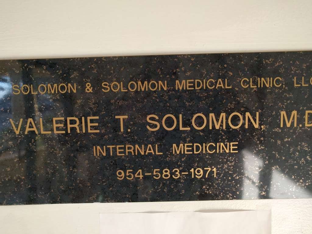 Valerie Solomon, MD | 1600 FL-7, Lauderhill, FL 33313, USA | Phone: (954) 583-1971