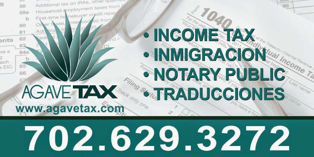 Agave Tax | 2665 N Las Vegas Blvd Suite B, North Las Vegas, NV 89030 | Phone: (702) 629-3272