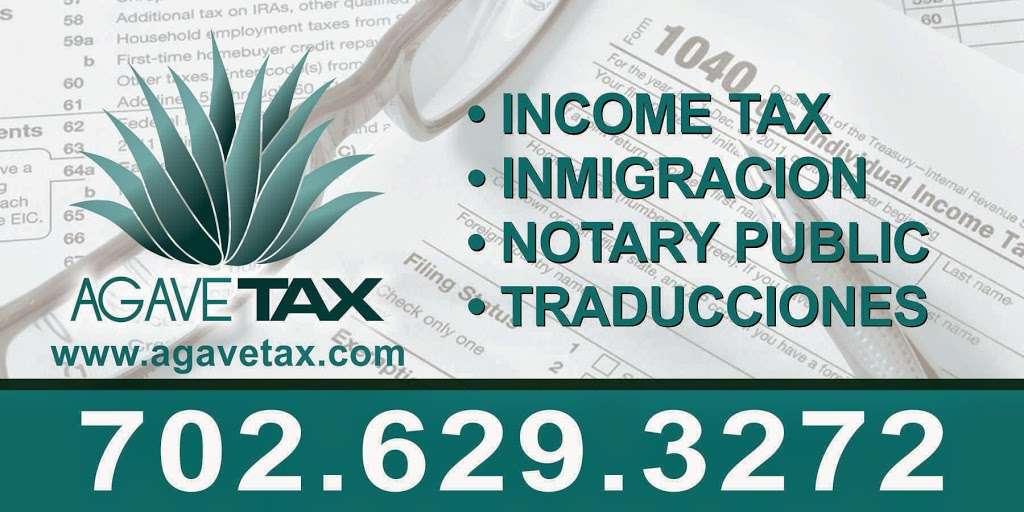 Agave Tax | 2665 N Las Vegas Blvd Suite B, North Las Vegas, NV 89030, USA | Phone: (702) 629-3272