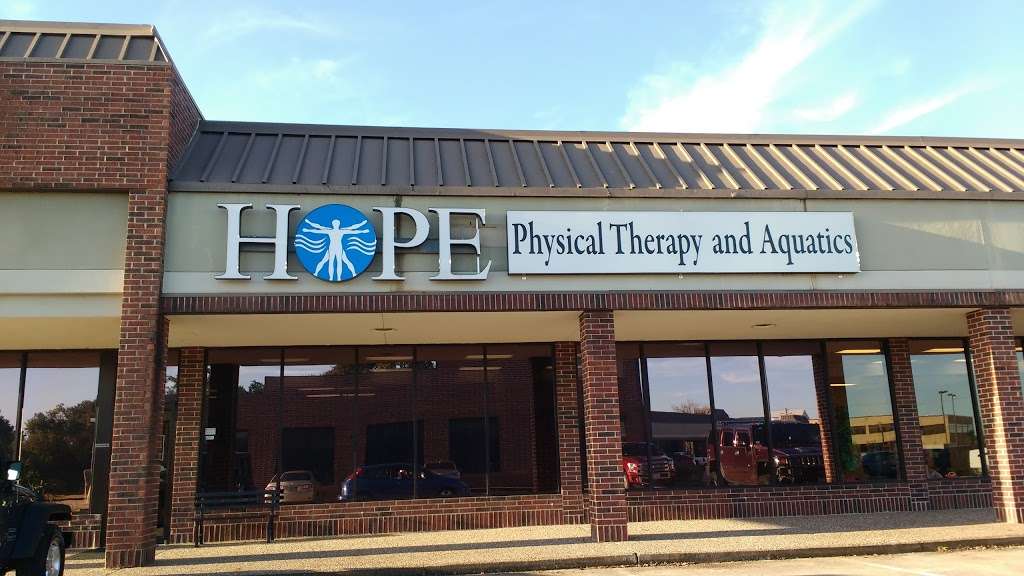 Hope Physical Therapy and Aquatics | 103 Davis Rd suite m, League City, TX 77573, USA | Phone: (281) 338-6777