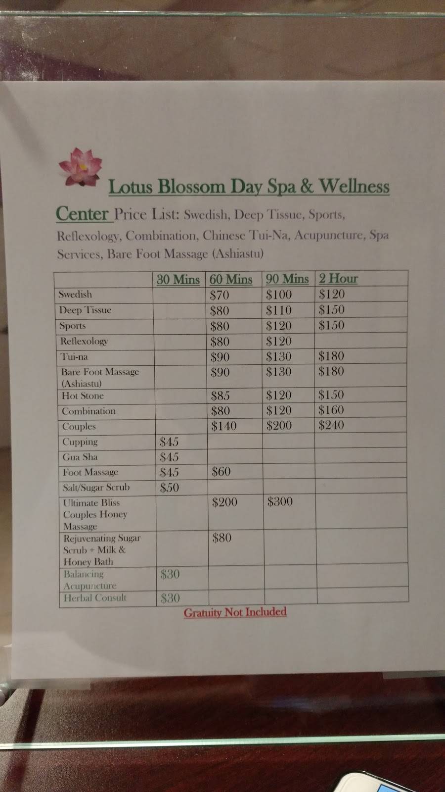 Lotus Blossom Massage Spa | 10249 S John Young Pkwy, Orlando, FL 32837, USA | Phone: (407) 674-7986
