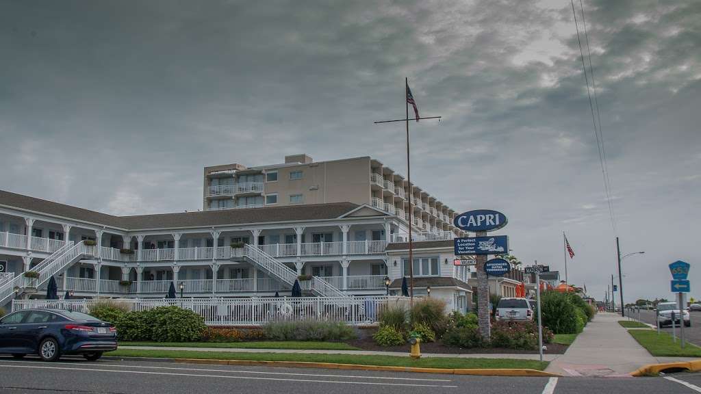 Capri Motor Lodge | 1033 Beach Ave, Cape May, NJ 08204 | Phone: (609) 884-4727