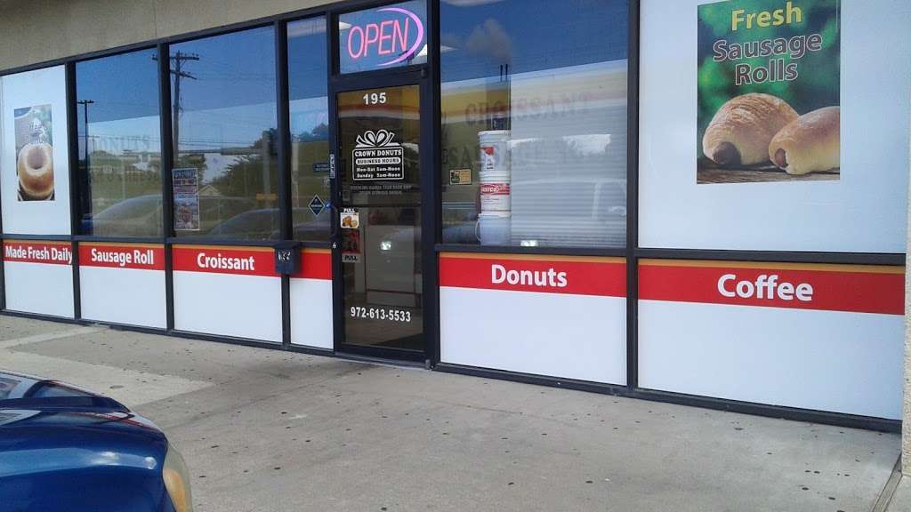 Crown Donuts | 6500 Northwest Dr #195, Mesquite, TX 75150, USA | Phone: (972) 613-5533