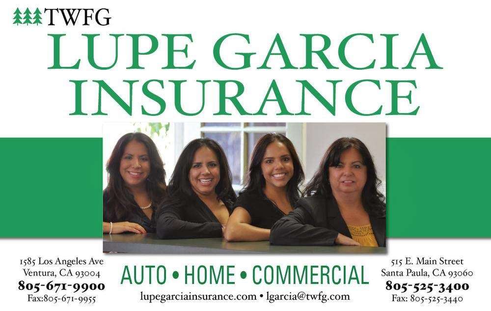 TWFG Lupe Garcia Insurance | 1585 Los Angeles Ave, Ventura, CA 93004, USA | Phone: (805) 671-9900