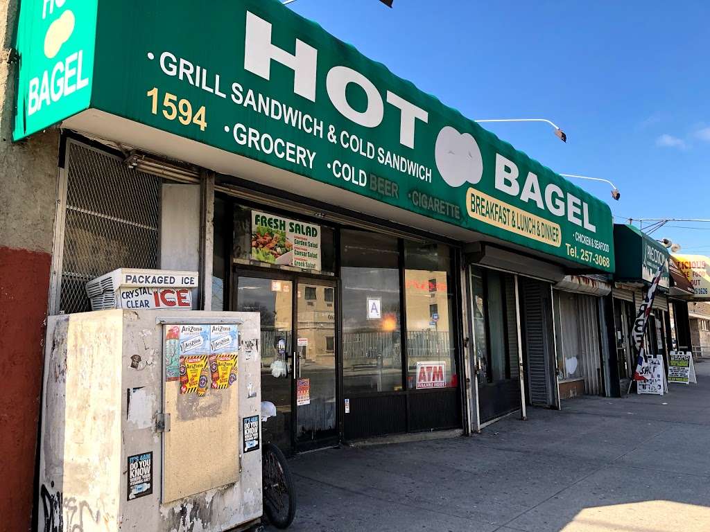 Hot Bagels | 1594 Rockaway Pkwy, Brooklyn, NY 11236, USA | Phone: (718) 257-3068