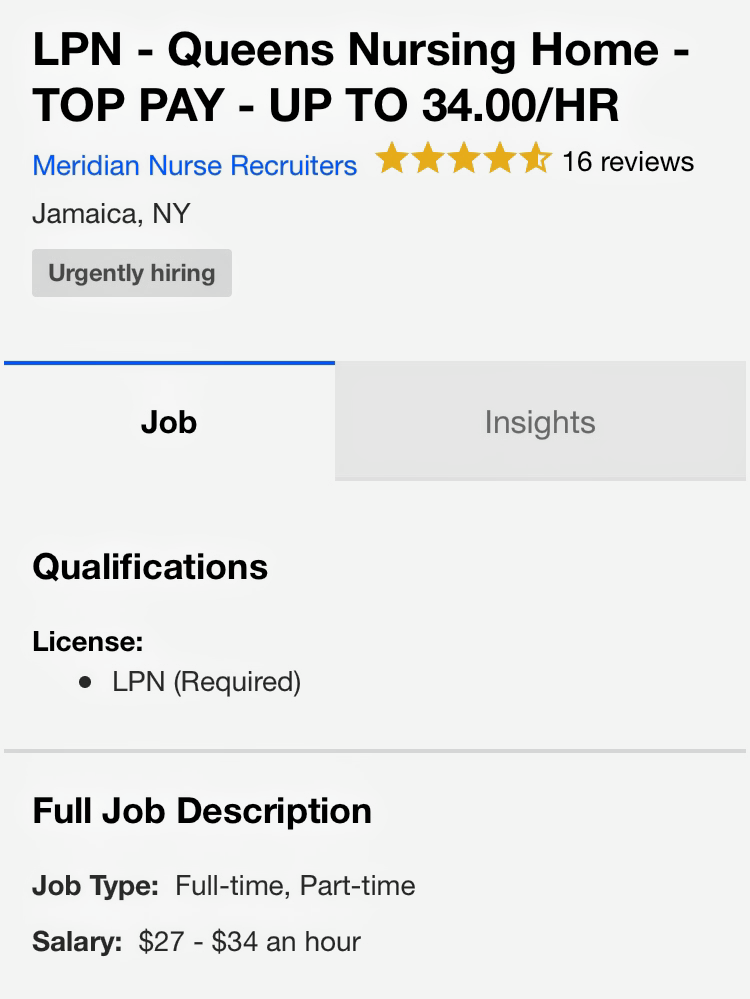 Meridian Nurse Recruiters | 98 Cuttermill Road, Suite 421 North, Great Neck, NY 11021, USA | Phone: (718) 255-5830