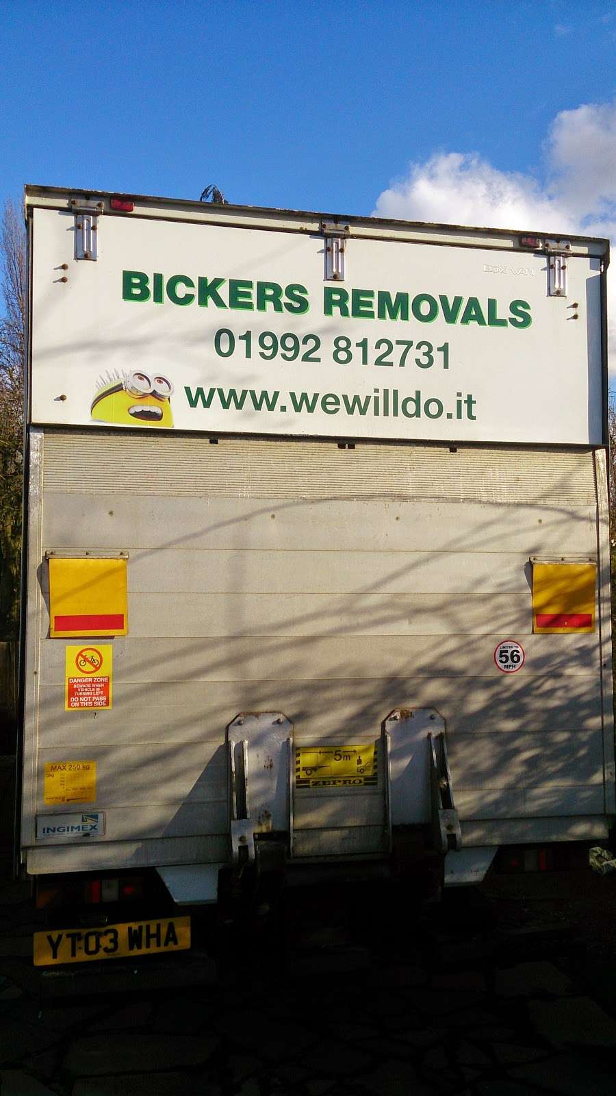 Bickers removals Man and a Van Hire | Ashdene/Theydon Pk Rd, Epping, Theydon Bois, Epping CM16 7LS, UK | Phone: 01992 812731