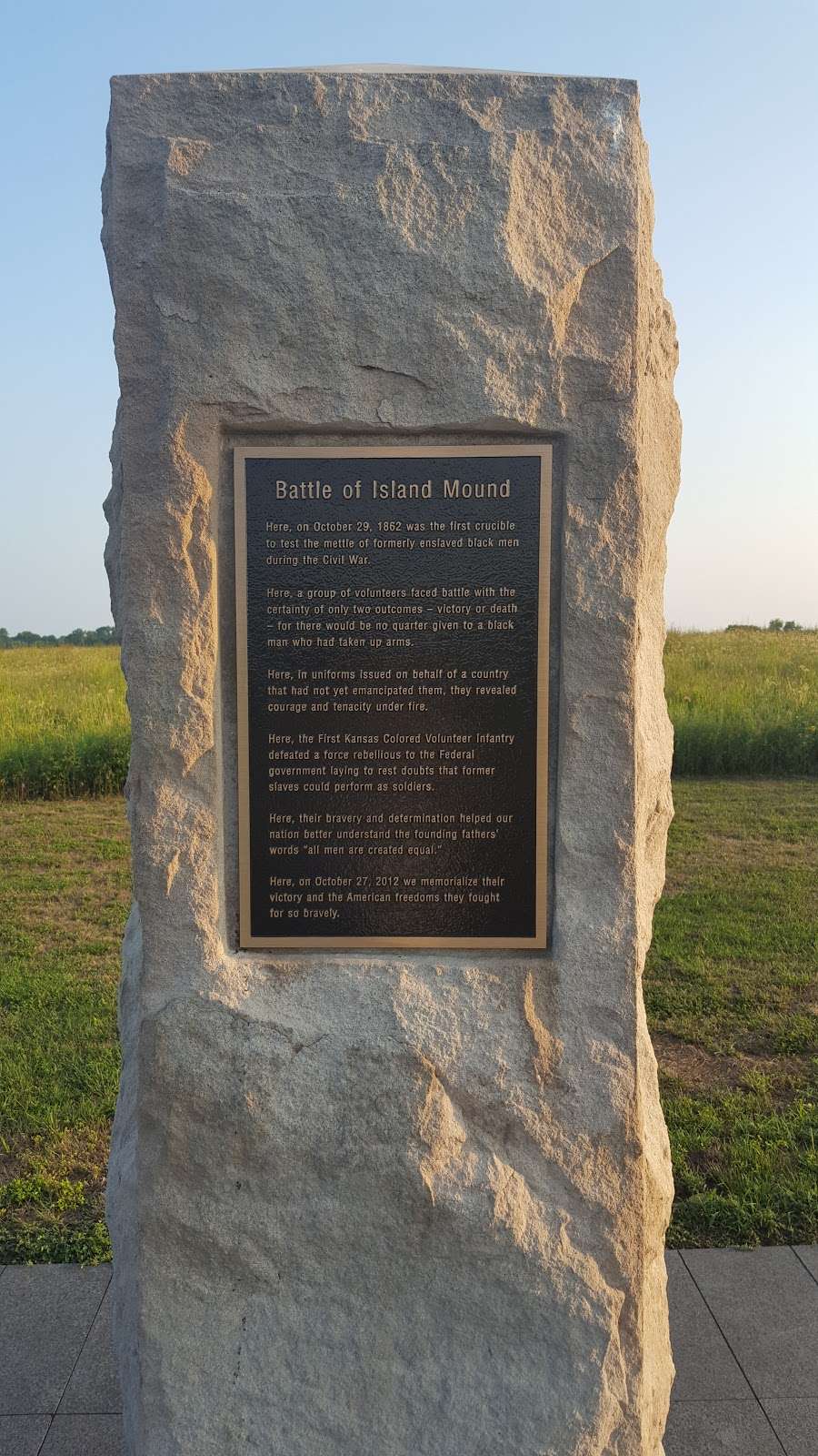 Battle Of Island Mound State Historic Site | NW 1002 Rd, Butler, MO 64730, USA | Phone: (800) 334-6946