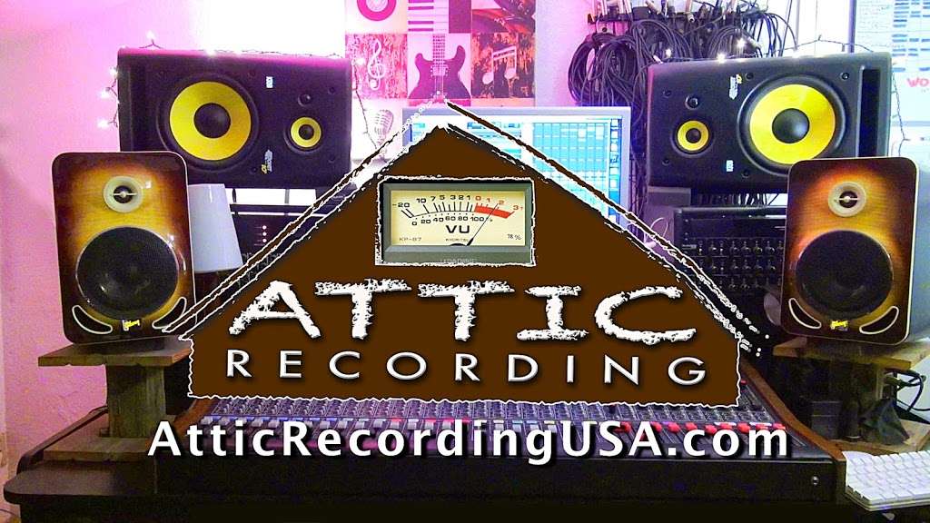 Attic Recording | E Mission Ave, Escondido, CA 92027, USA | Phone: (760) 207-7328