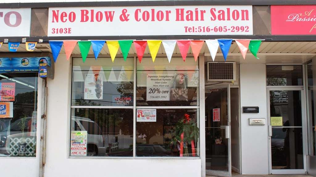 Neo Blow & Color Hair Salon | 3103 N Jerusalem Rd, Levittown, NY 11756, USA | Phone: (516) 605-2992