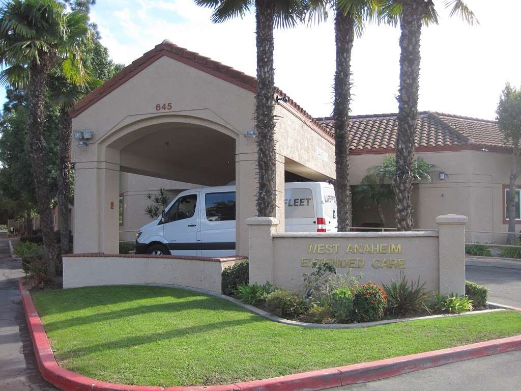 West Anaheim Extended Care | 645 S Beach Blvd, Anaheim, CA 92804, USA | Phone: (714) 821-1993